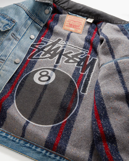 Stussy x Levis Denim Jacket 501s