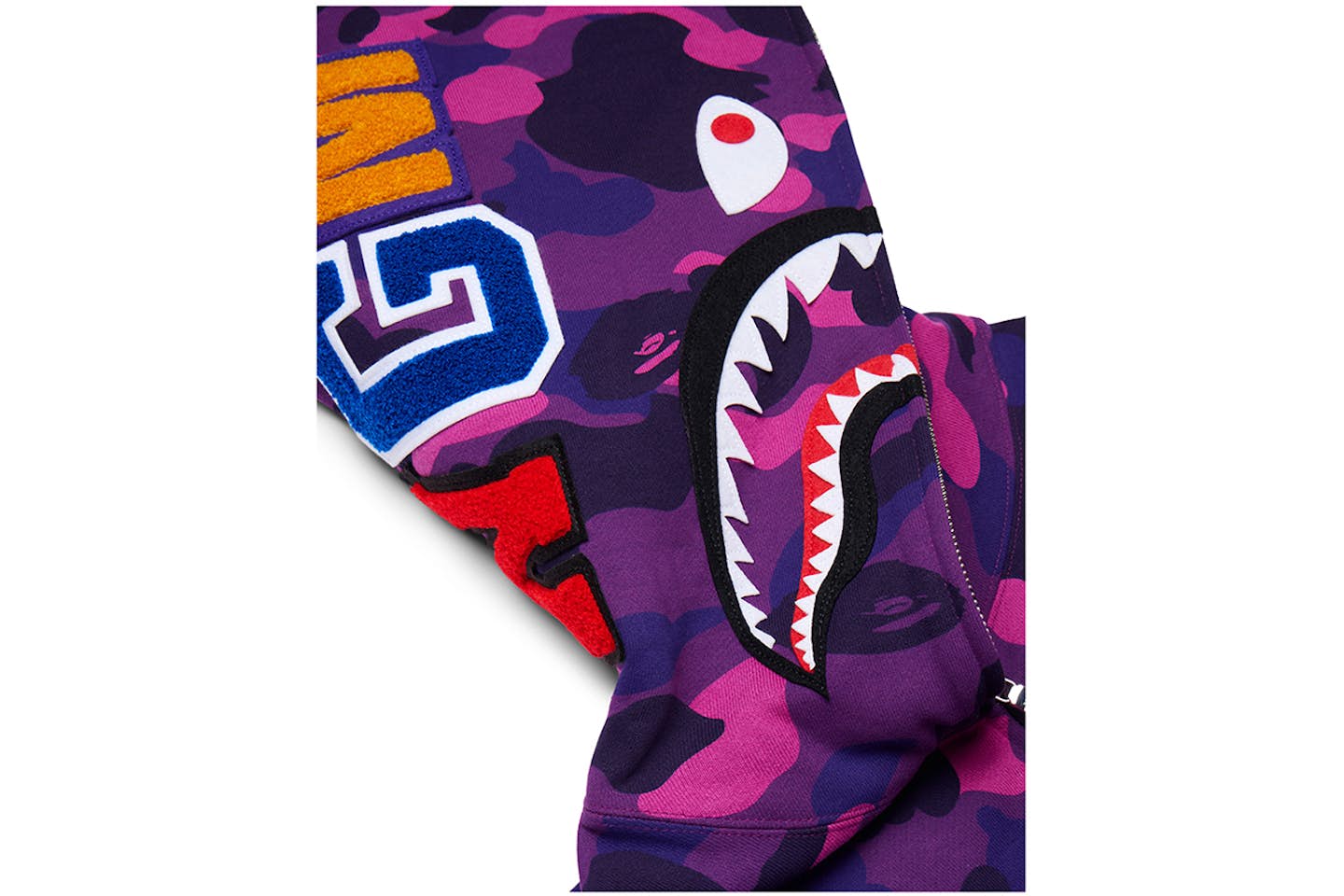 BAPE SHARK CAMO PURPLE