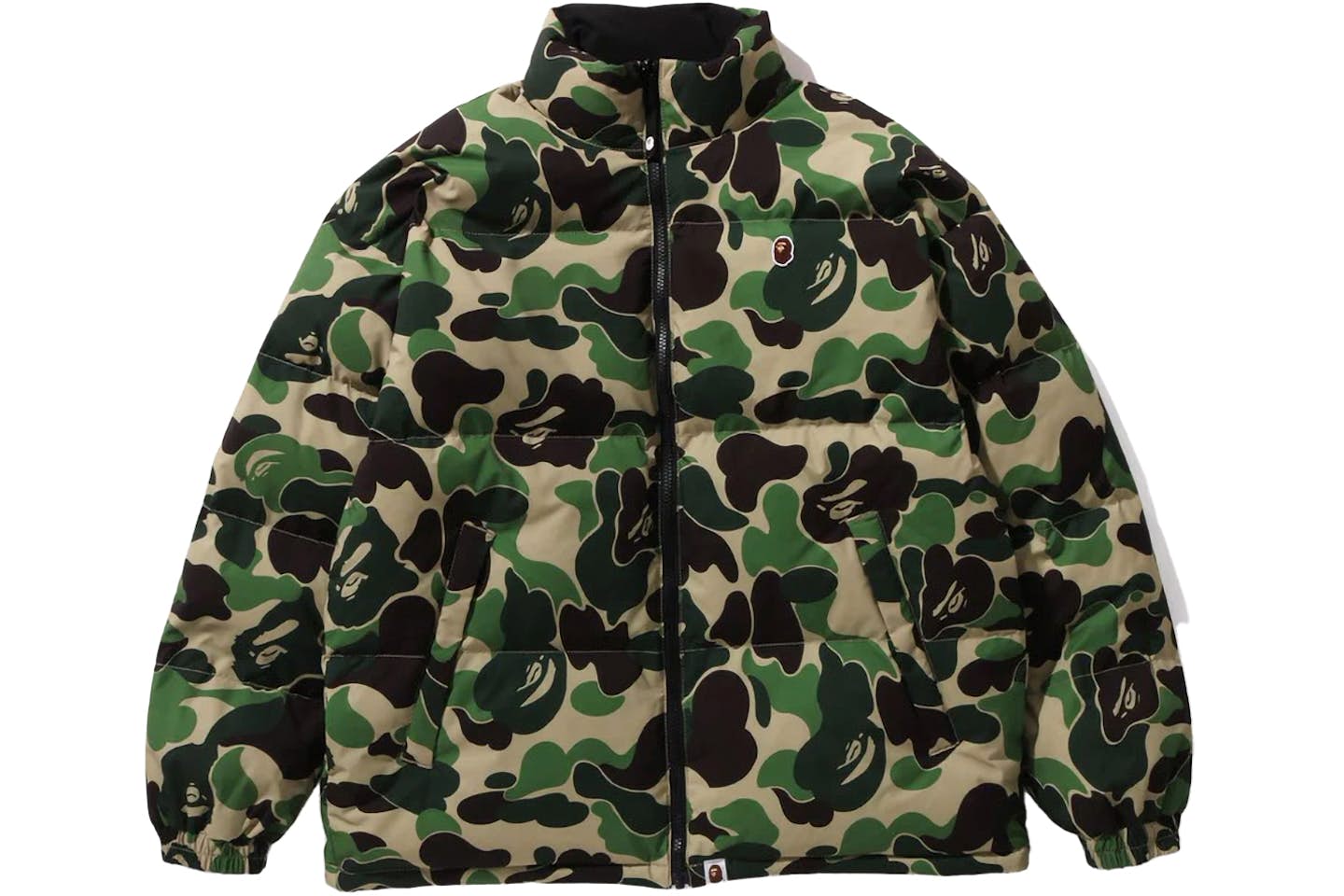 BAPE ABC PUFFER REVERSIBLE GREEN