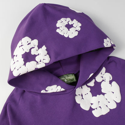 DENIM TEARS PURPLE HOODIE