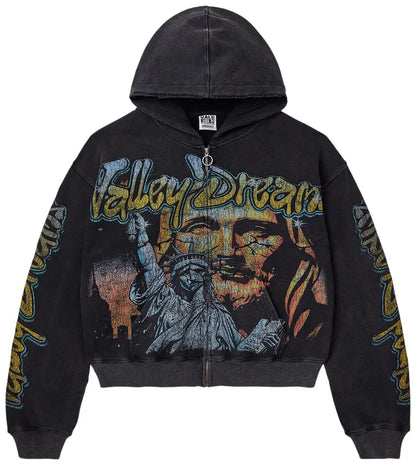 Vale Forever Gods Liberty Zip Up 'Black'