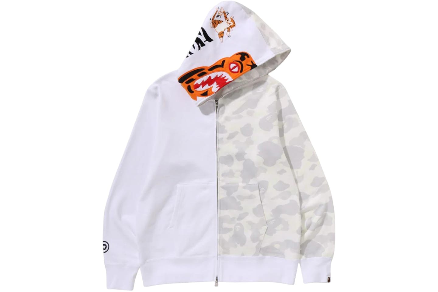 BAPE SHARK DOT CAMO WHITE