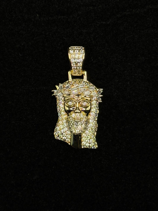Iced Jesus Piece Oro laminado 14K