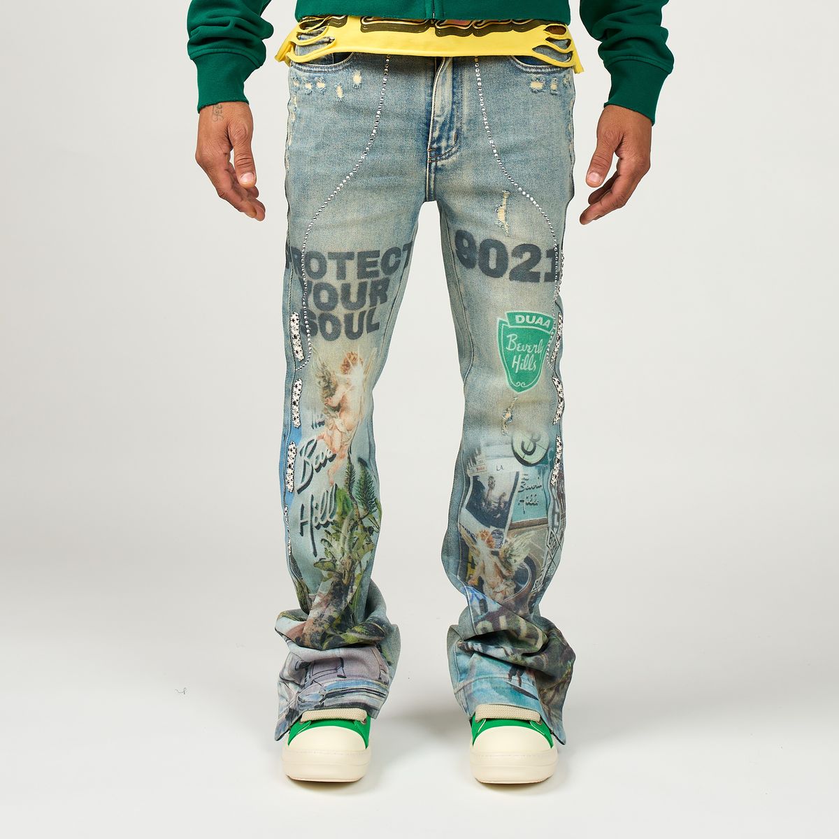 DUAA 90210 DENIM JEANS