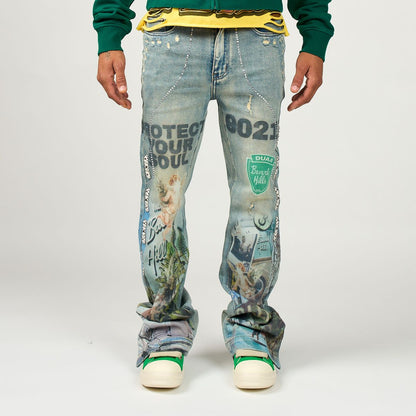 DUAA 90210 DENIM JEANS