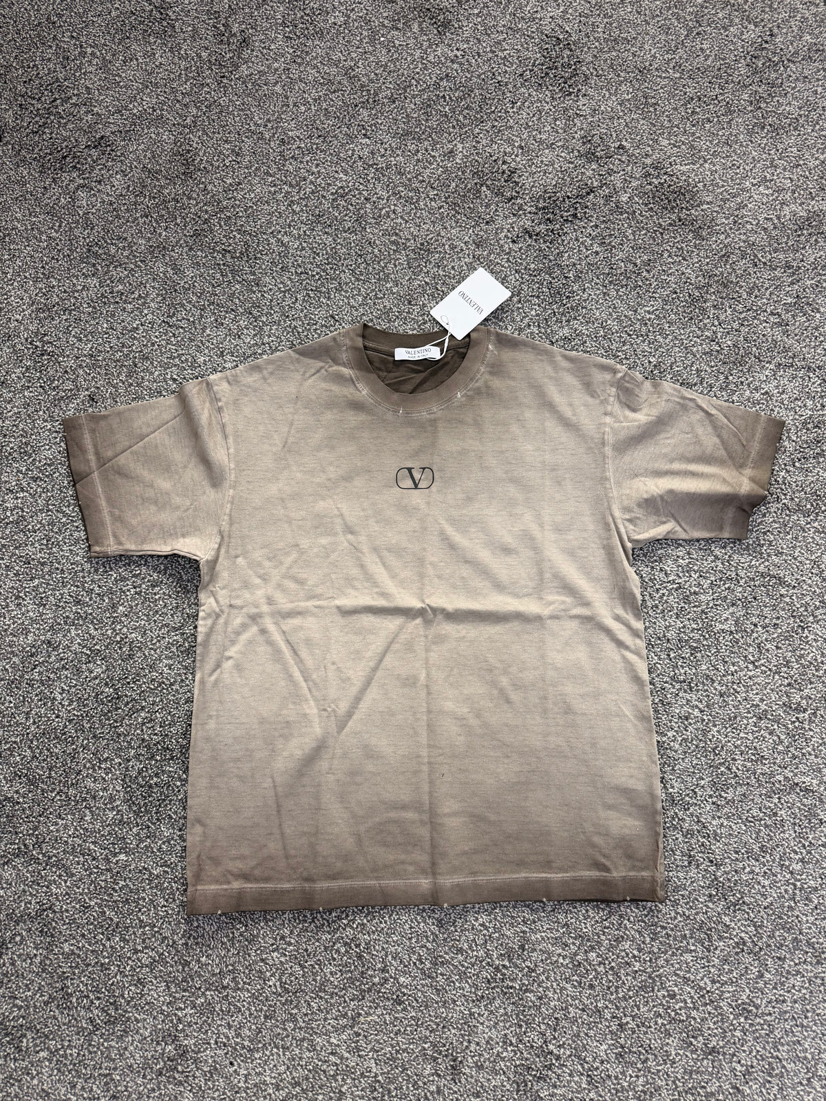 Valentino Big logo brown Tshirt