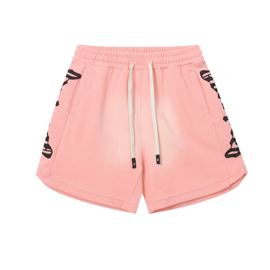 Godspeed Mens Courtside Shorts Starburst/Pink