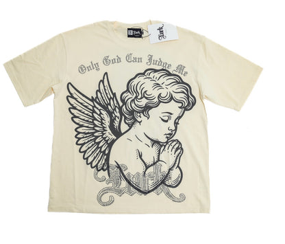 LURK BRAND “LURK PRAYING ANGEL BEIGE VERSION BOXY FIT