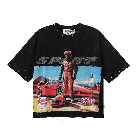BKYS EVIL RACER SPORT BLACK TSHIRT