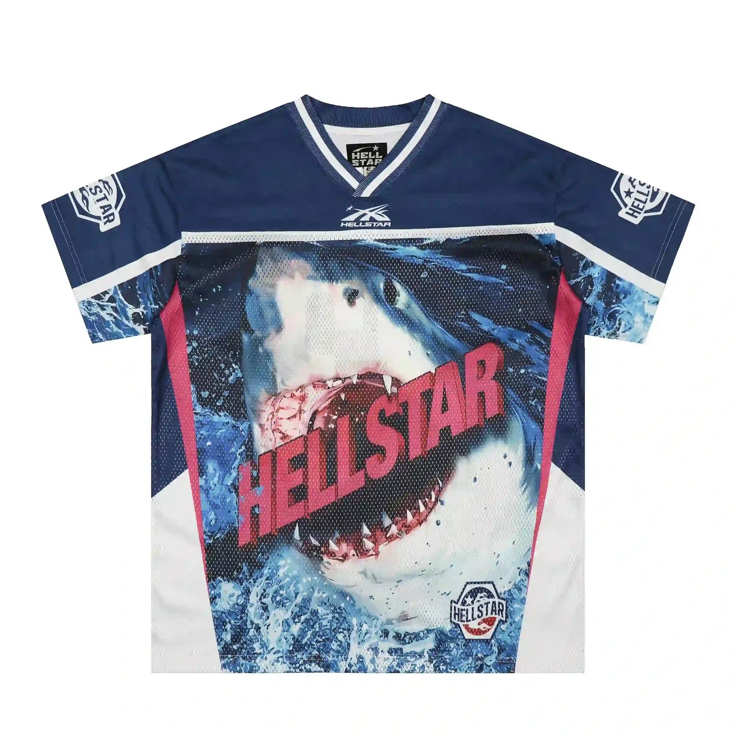 Hellstar Studios Shark Jersey Mesh Streetwear