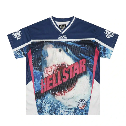 Hellstar Studios Shark Jersey Mesh Streetwear