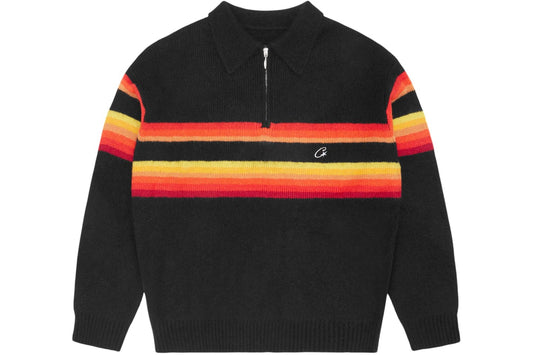 Corteiz Gradient Half Knit Zip Pullover