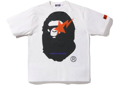 BAPE x Heron Preston Tshirt White
