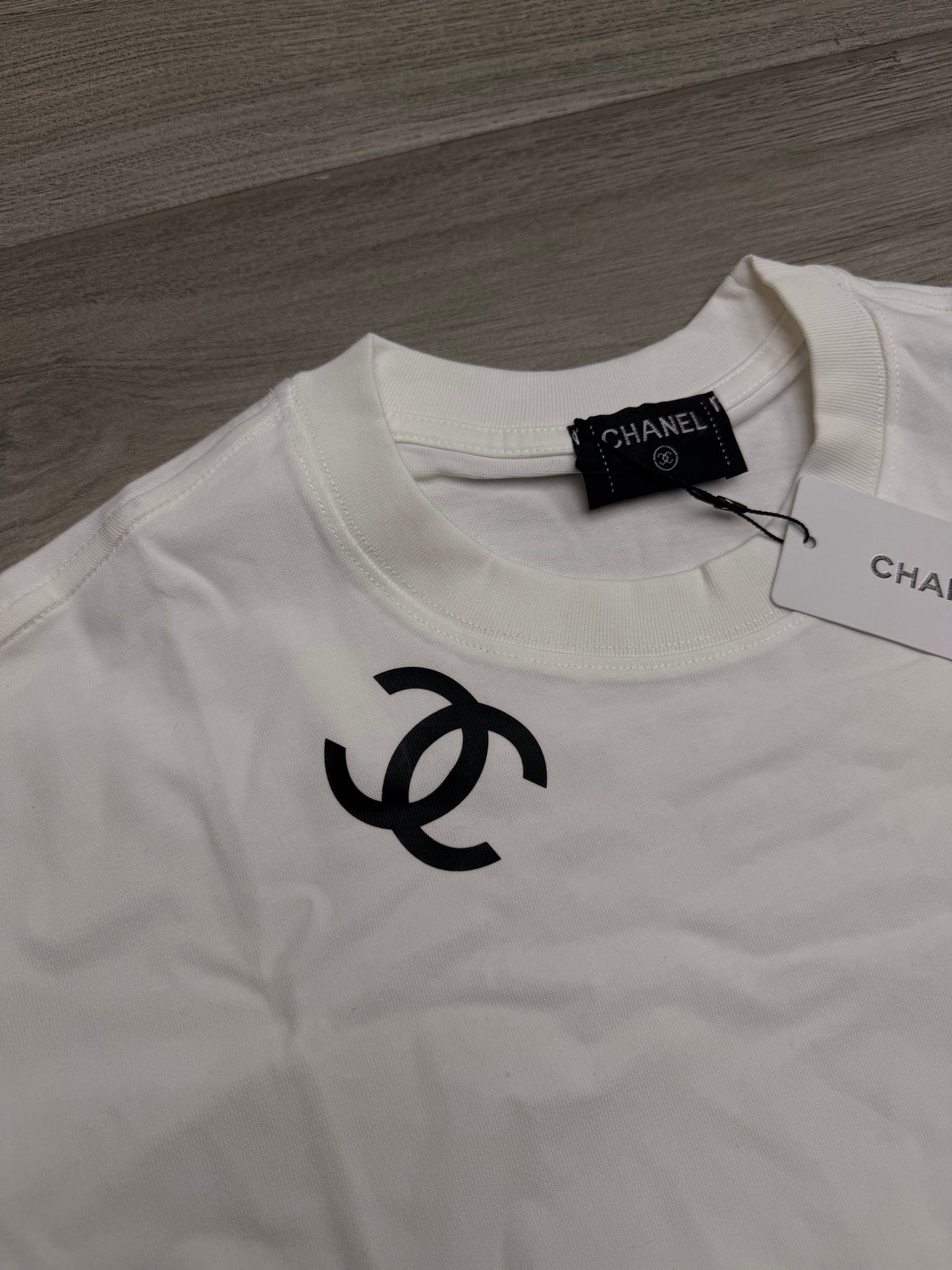 Chanel Logo white Tshirt