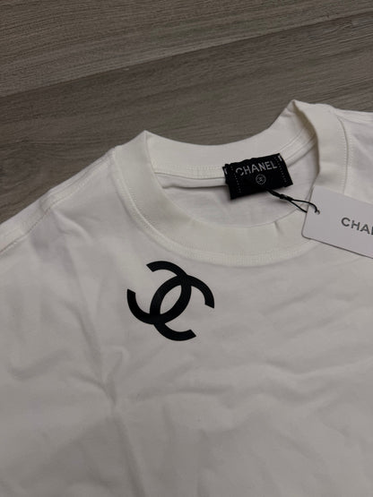 Chanel Logo white Tshirt