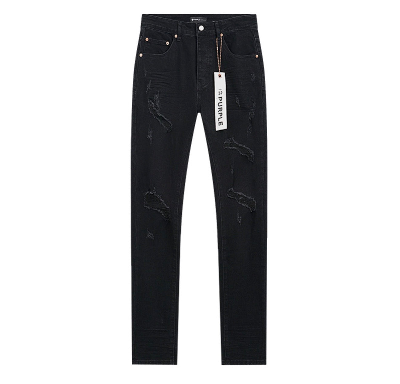 PURPLE JEANS BLACK PU161