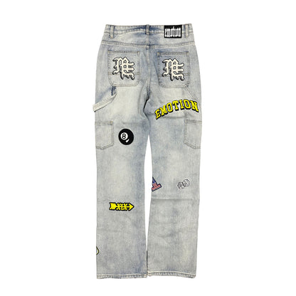 MIXED EMOTION WORKER JEANS