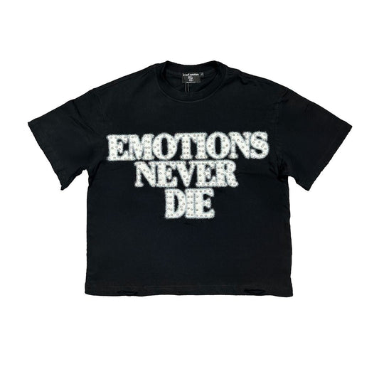 MIXED EMOTIONS - EMOTIONS NEVER DIE BLACK TEE