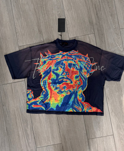 RARE SPACE SORRY FOR THE REST OF THE WORLD BLACK TSHIRT