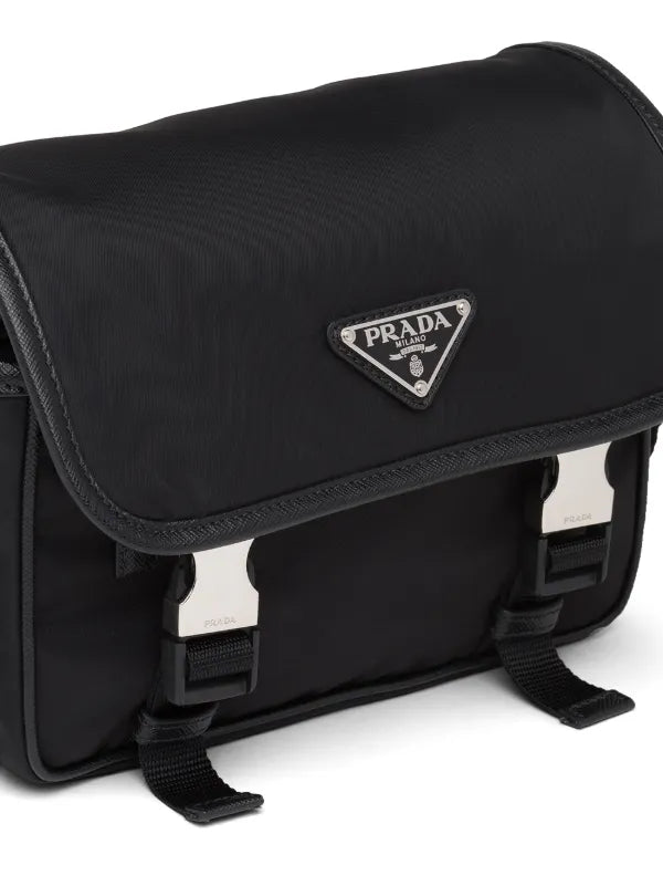 PRADA Re-Nylon and Saffiano leather shoulder