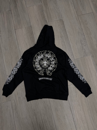CHROMEHEARTS HOODIE BLACK