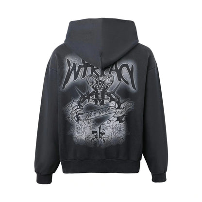 Lost Intricacy Inverse Hoodie