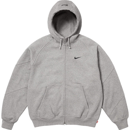 NIKE X SUPREME HOODIE GREY