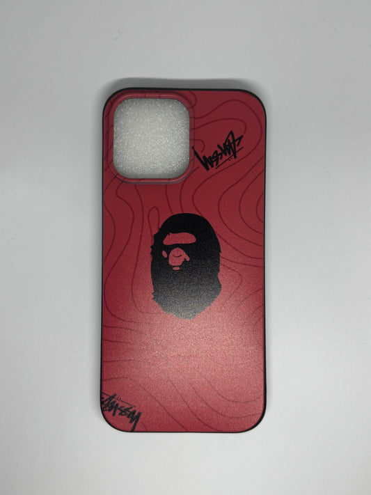 BAPE X STUSSY CASE