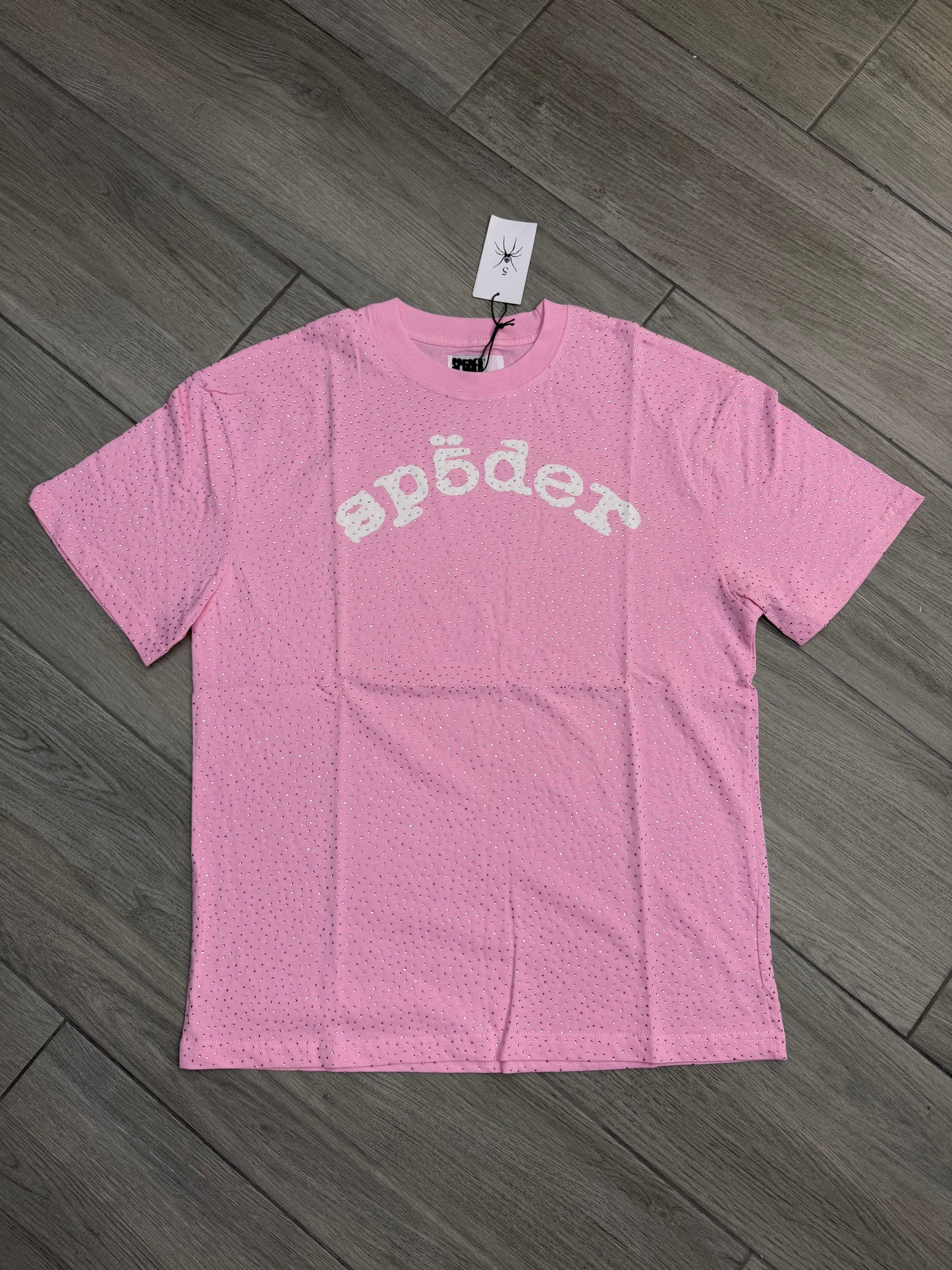 SPIDER VVS PINK TSHIRT