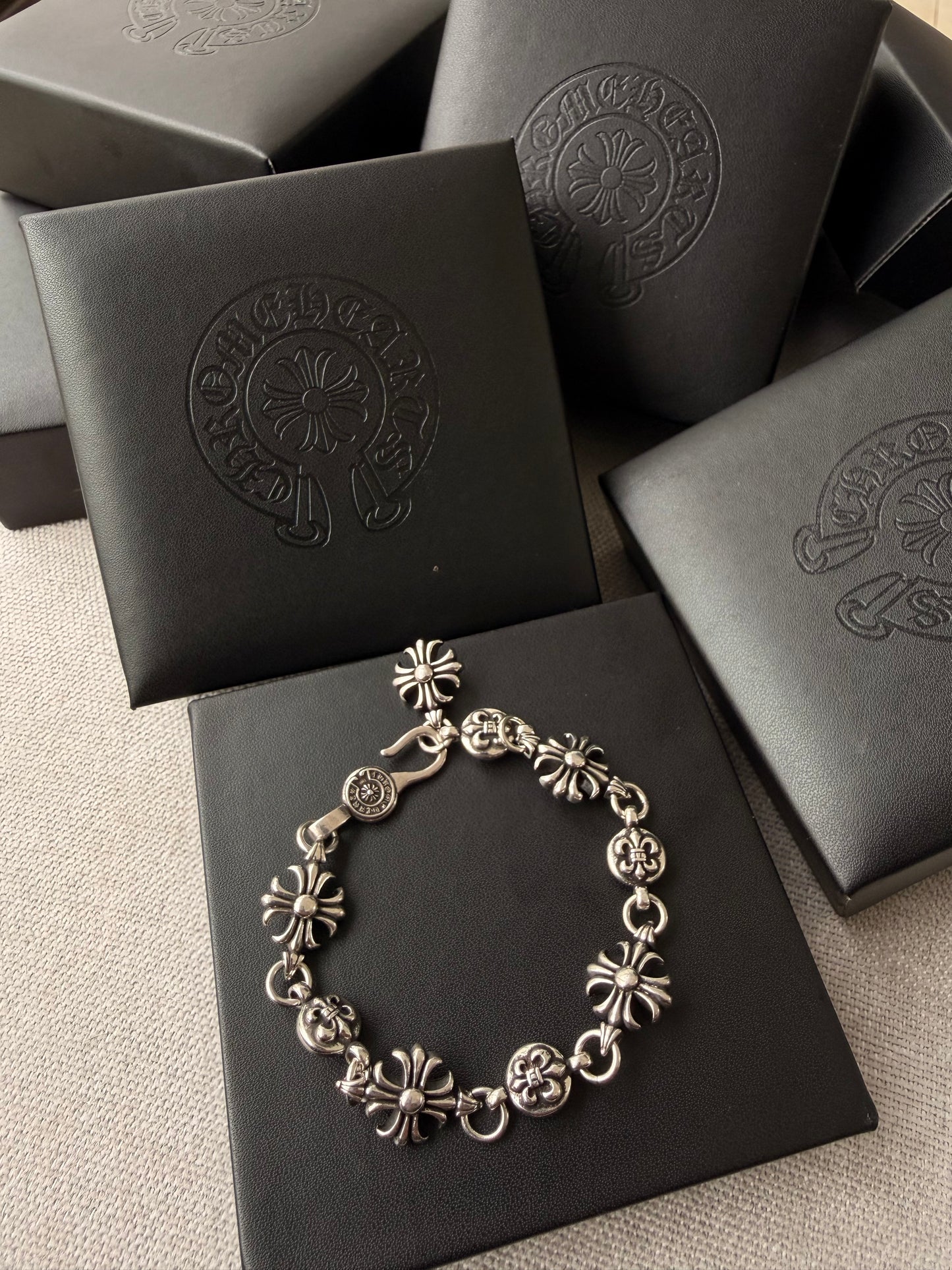 CHROMEHEARTS Bracelet Fleur-de-lis