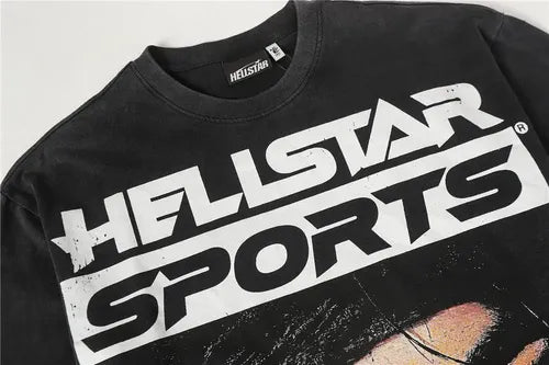 HELLSTAR EYES SPORTS Black Tshirt