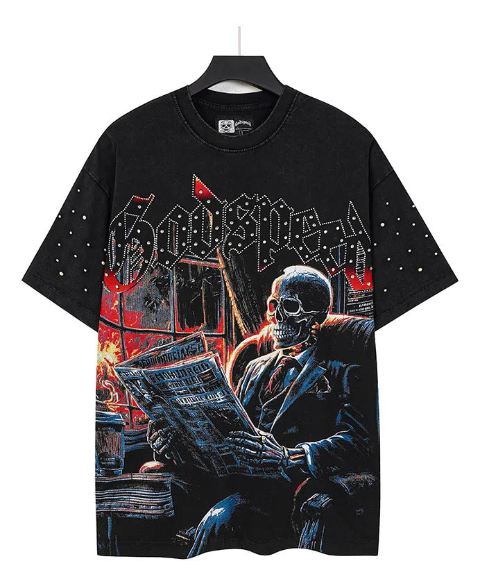 Godspeed Black Monday Thermal Long-Sleeve T-Shirt 'Black Wash'