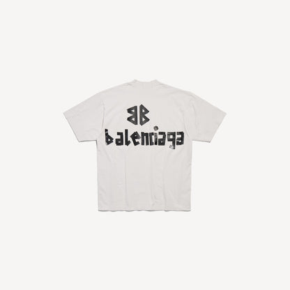 BALENCIAGA MEDIUM WHITE FIT T-SHIRT