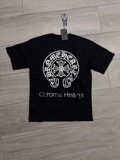 CHROMEHEARTS HORSESHOE BLACK TSHIRT