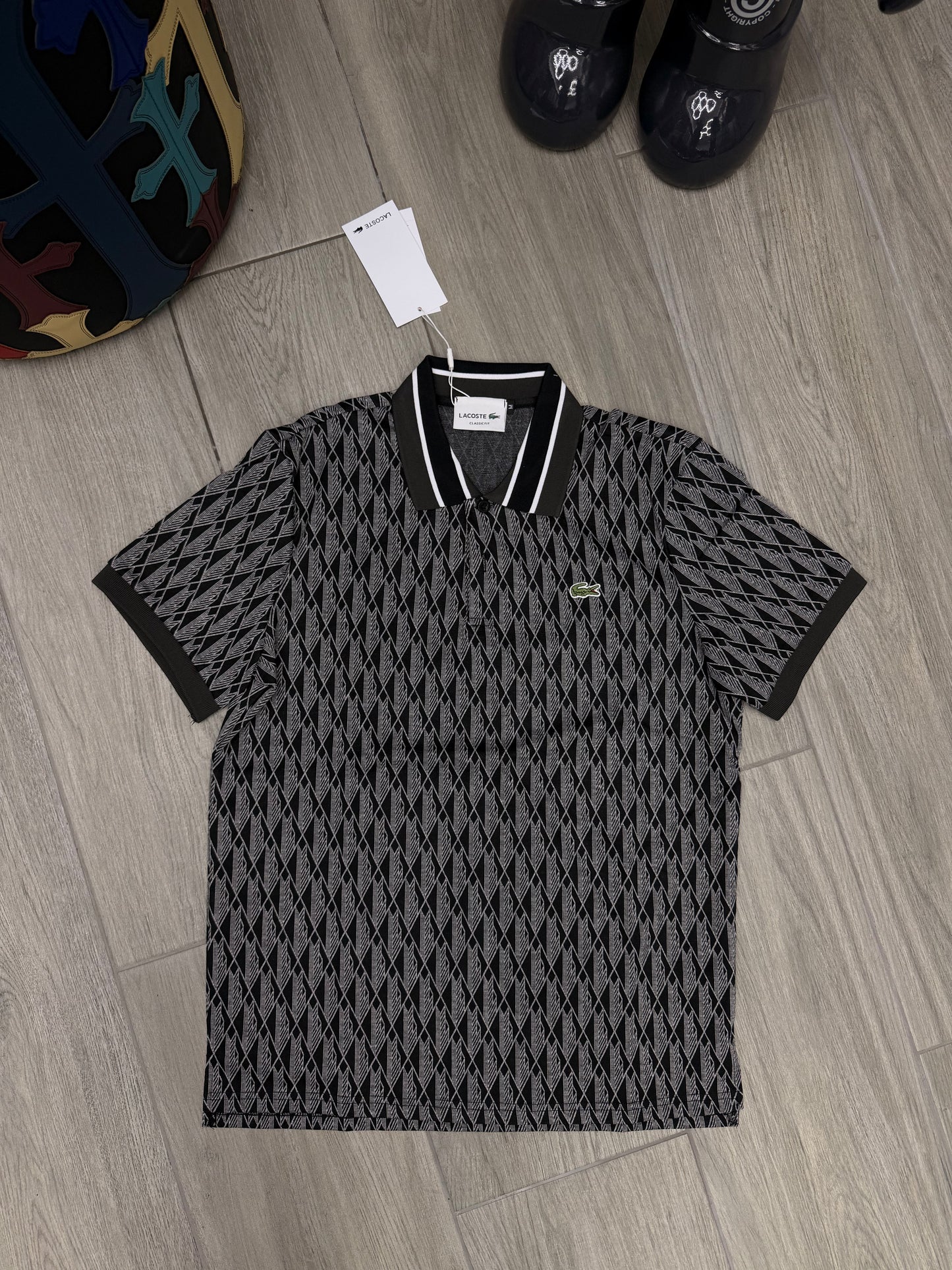 LACOSTE Monogram Jacquard Fit Clásico