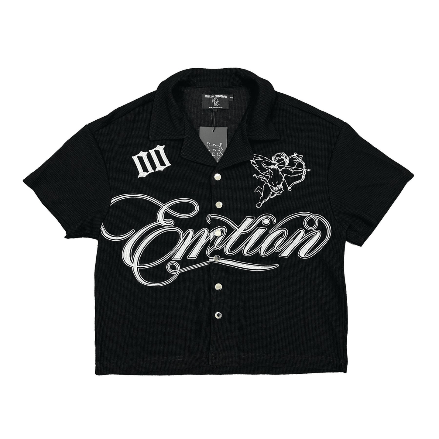 MIXED EMOTION SIGNATURE BLACK TSHIRT