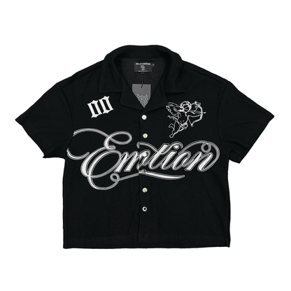 MIXED EMOTION SIGNATURE BLACK TSHIRT