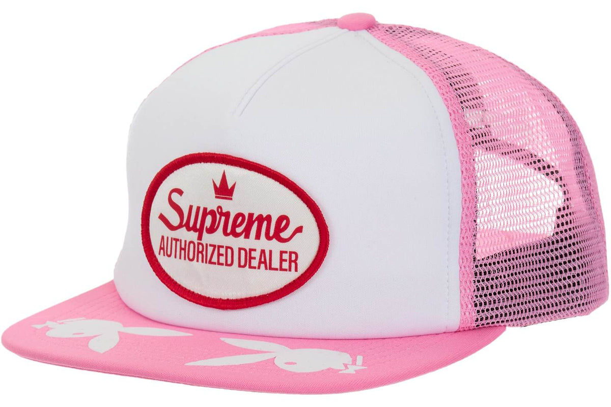Supreme Playboy Mesh Back 5-Panel Pink
