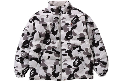 BAPE ABC PUFFER WHITE REVERSIBLE
