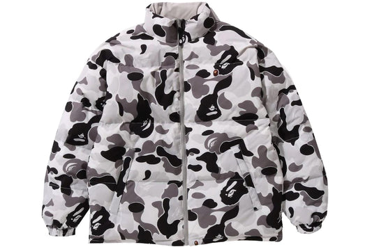BAPE ABC PUFFER WHITE REVERSIBLE