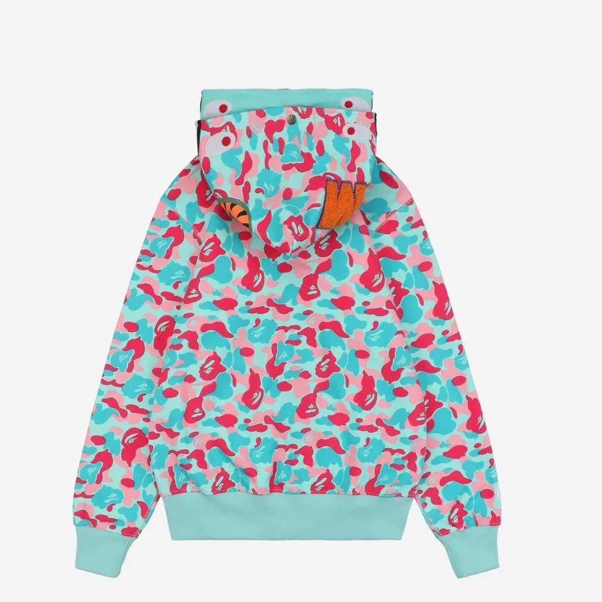 BAPE MIAMI 4TH ANNIVERSARY SHARK FULL ZIP DOUBLE HOODIE