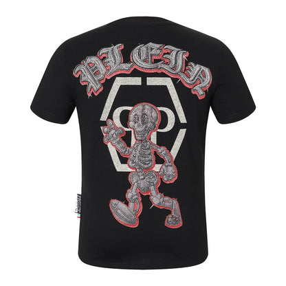 PHILIPP PLEIN SKULL BLACK TSHIRT