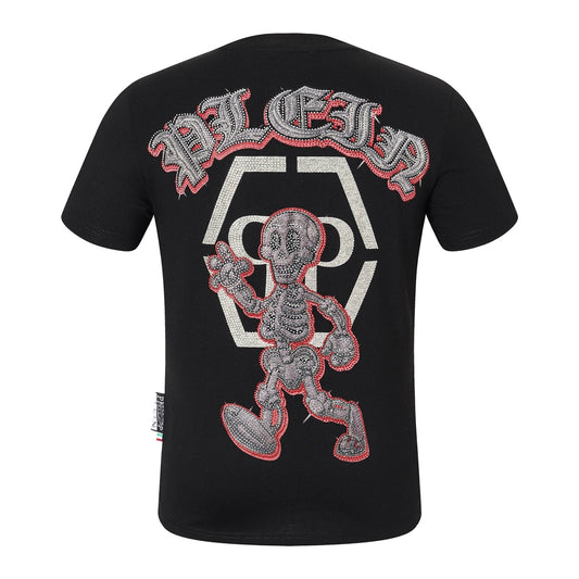 PHILIPP PLEIN SKULL BLACK TSHIRT