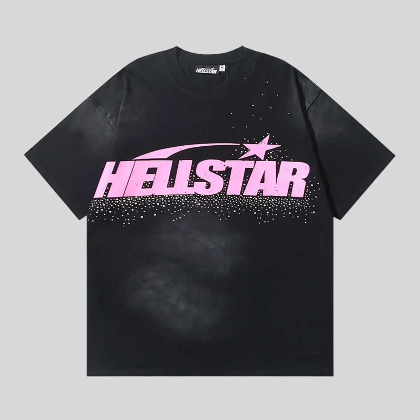 HELLSTAR RHINESTONE PINK CLASSIC TSHIRT