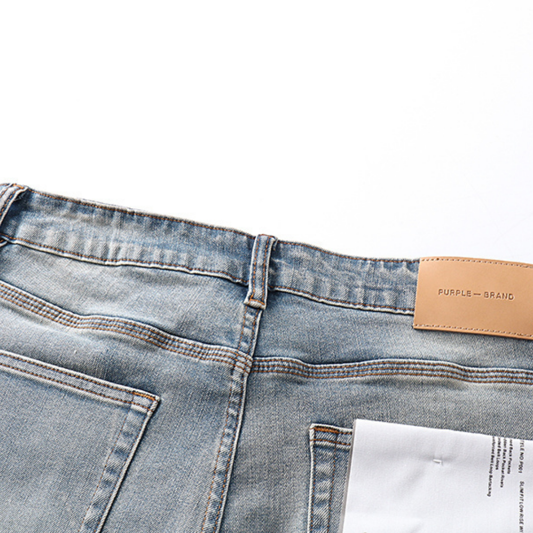 Purple Shor Denim PU528