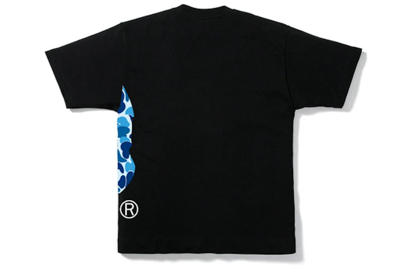 Camiseta BAPE ABC Side Big Ape Head Negro/Azul