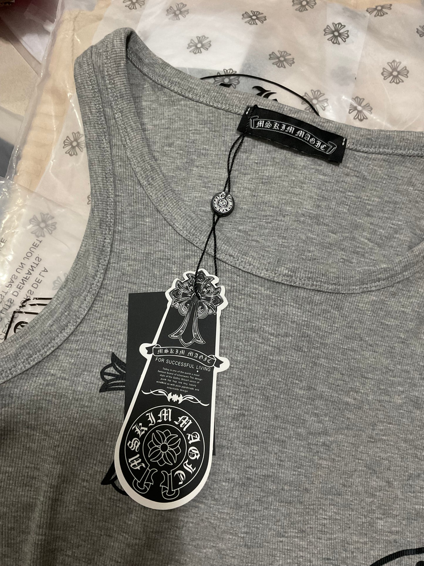 TANK TOP CHROME HEARTS