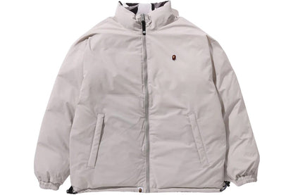 BAPE ABC PUFFER WHITE REVERSIBLE