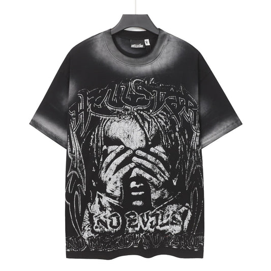 HELLSTAR SEE NO EVIL BLACK TSHIRT