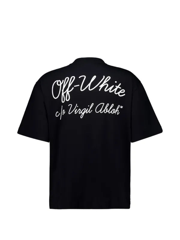 Off white script skate T-shirt